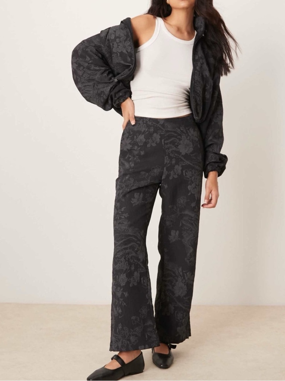 Nike Flared Jacquard Print Pants-NWT-size XL